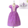Rapunzel jurk + gratis tiara