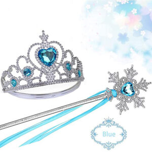 Elsa tiara + Elsa staf Ster